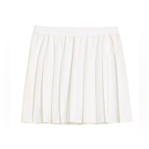 NWOT, Penningtons, Plus Size Stretch Pleated Skorts, 2X, White πββοΈββ‘οΈ - Picture 6 of 9